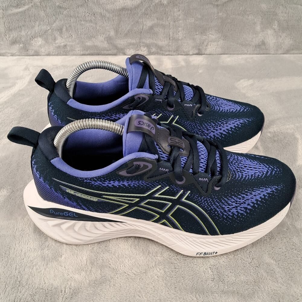 Asics Gel-Cumulus 25 Blue White Running Shoes Cushioned 1012B441 Womens Size 8.5 - Picture 5 of 12